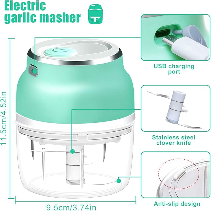 Portable Mini Electric Chopper